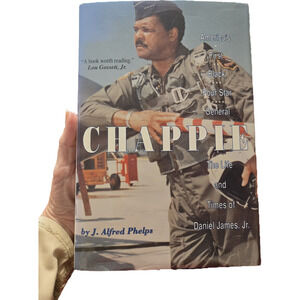 CHAPPIE Daniel James First Edition Black Four-Star General Biography 0891413960